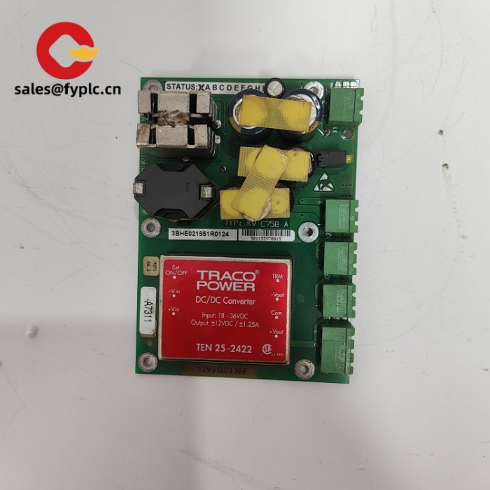ABB 3BHE021951R0124 | XVC768AE116 3BHB007211R0116