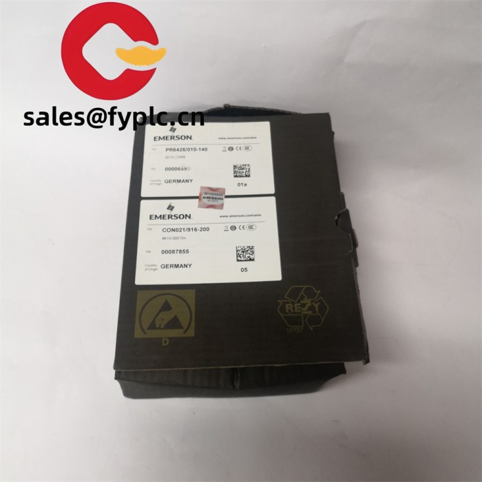 EMERSON PR6426010-140+CON021916-200 Front Sensor Controller PLC - Image 3