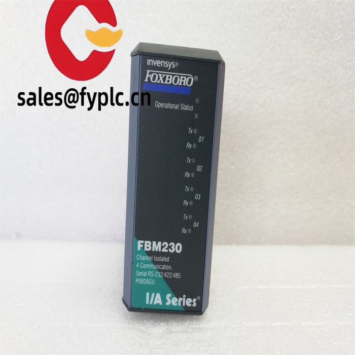 FOXBORO FBM230 P0926GU Control DCS System Redundant Module - Image 4