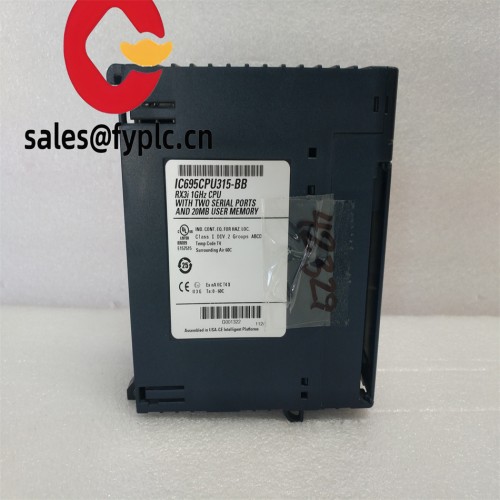 GE IC695CPU315/ IC695CPU315-BB  Integrated I/O Stepper Servo Motor Controller Module