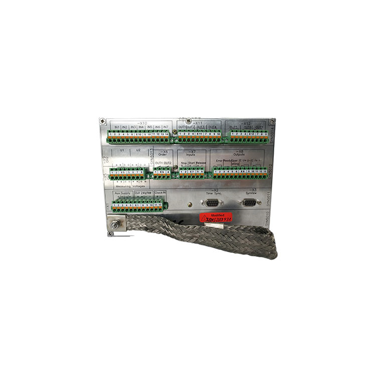 Internal view showing harmonic filtering circuitry