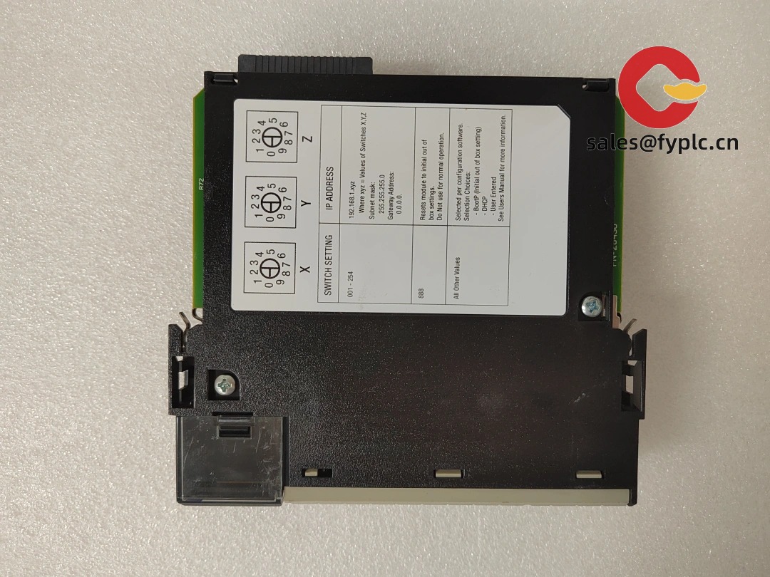 Allen-Bradley 1756-EN2T_B module - details and labeling