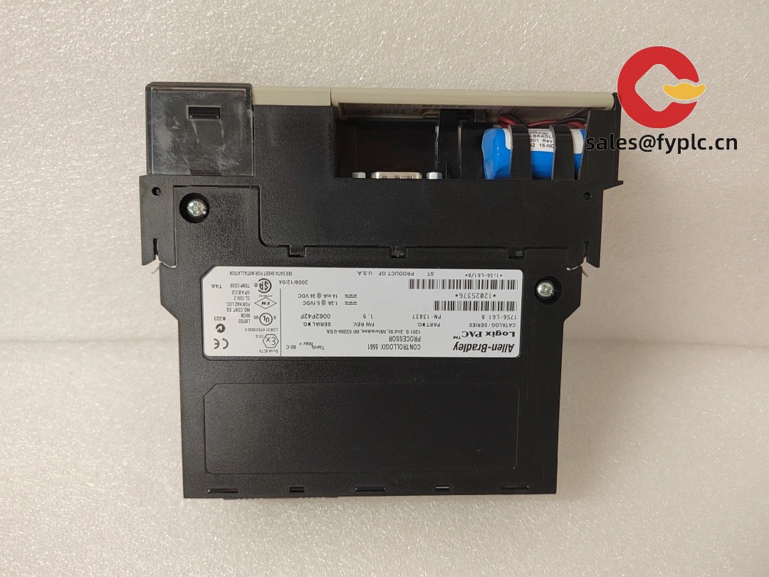 Allen-Bradley 1756-L61_B Logix5561 - label and details