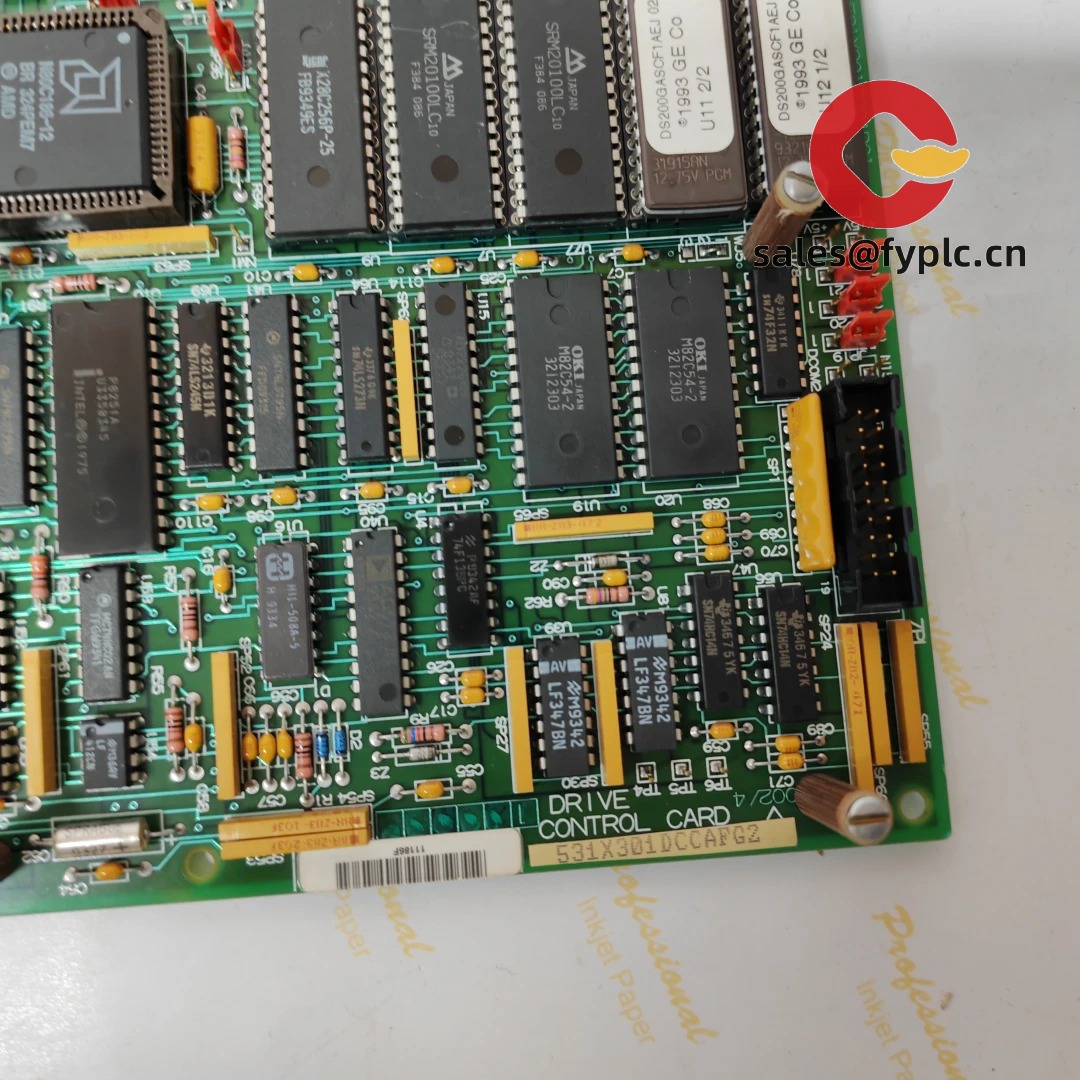 GE 531X301DCCAFG2 Drive Control Card (DCC)