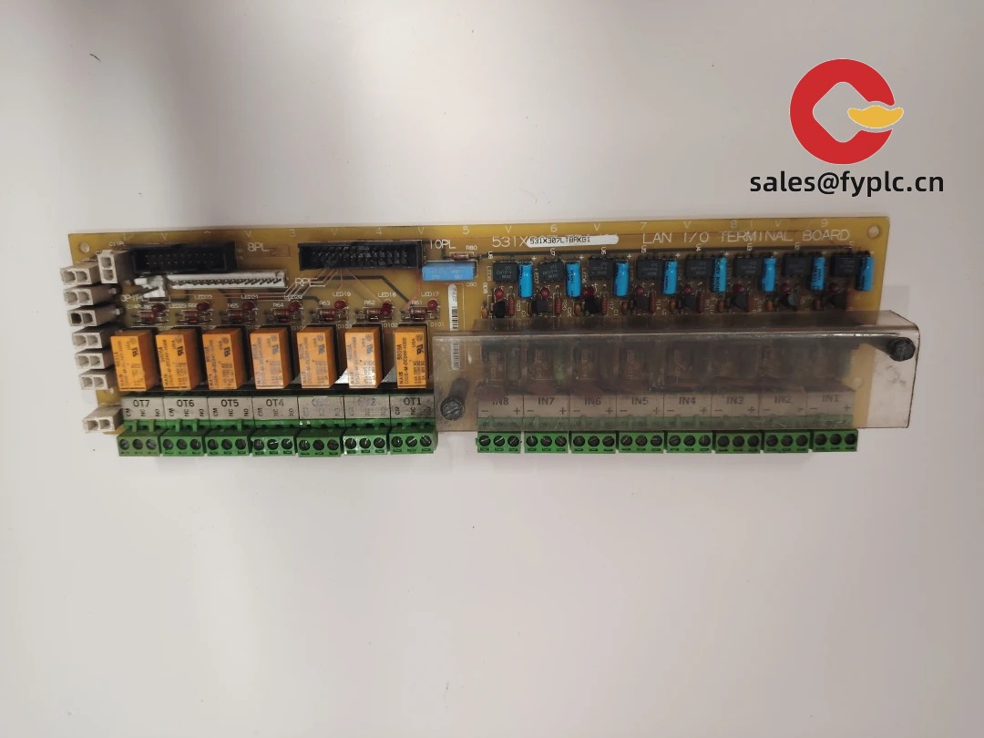 GE 531X307LTBAKG1 board details and terminal layout