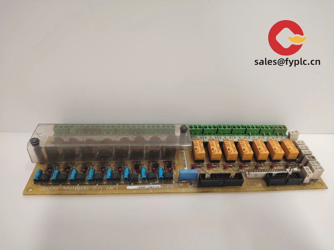 GE 531X307LTBAKG1 LTBA terminal/interface board - front view