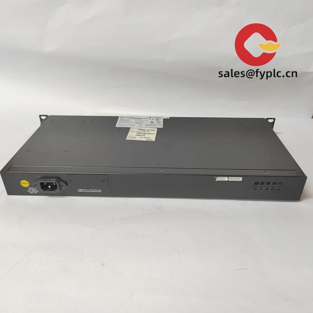 A2H124-24FX / P0973BJ 24-port 100FX switch assembly - front view