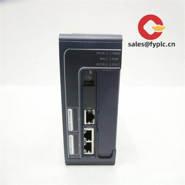 emerson_ic695cpe330_cpu_control_unit_module