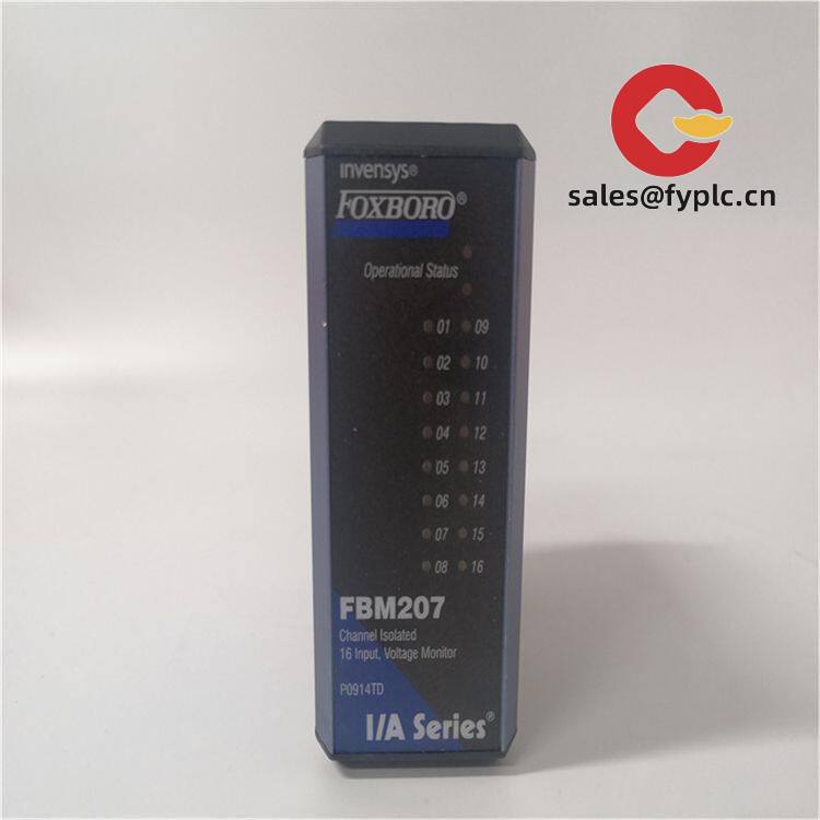 foxboro_fbm207_p0914td_discrete_input_interface_module_3