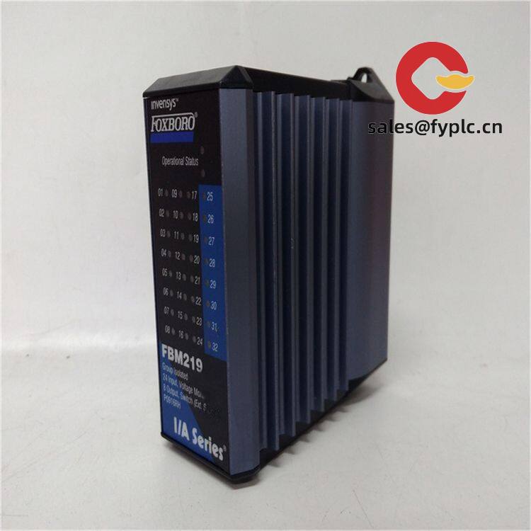 foxboro_fbm219_p0916rh_discrete_input_output_interface_module