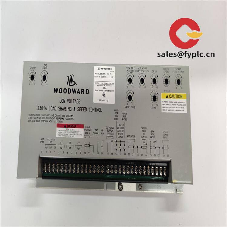 woodward_2301a_9907-018_speed_control_controller